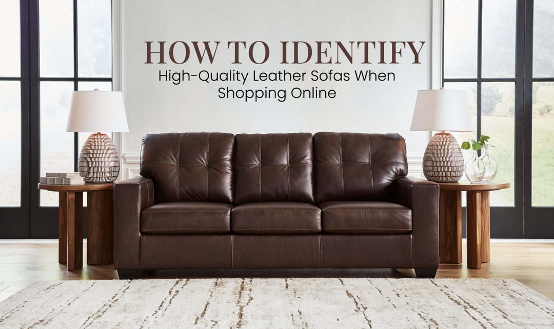 How to Identify High-Quality Leather Sofas When Shopping Online