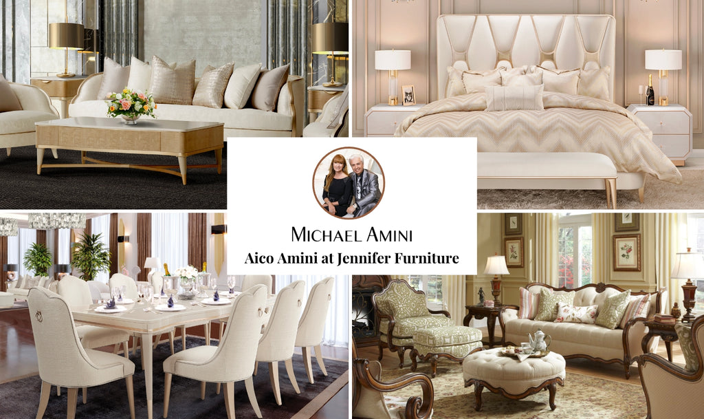 Michael amini furniture deals outlet