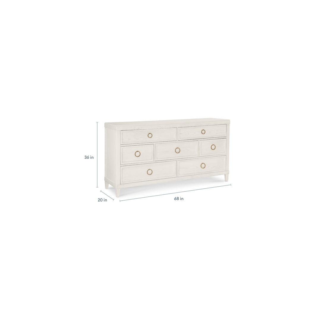 Ventura Transitional Dresser with Cedar-Lined Drawer Dresser