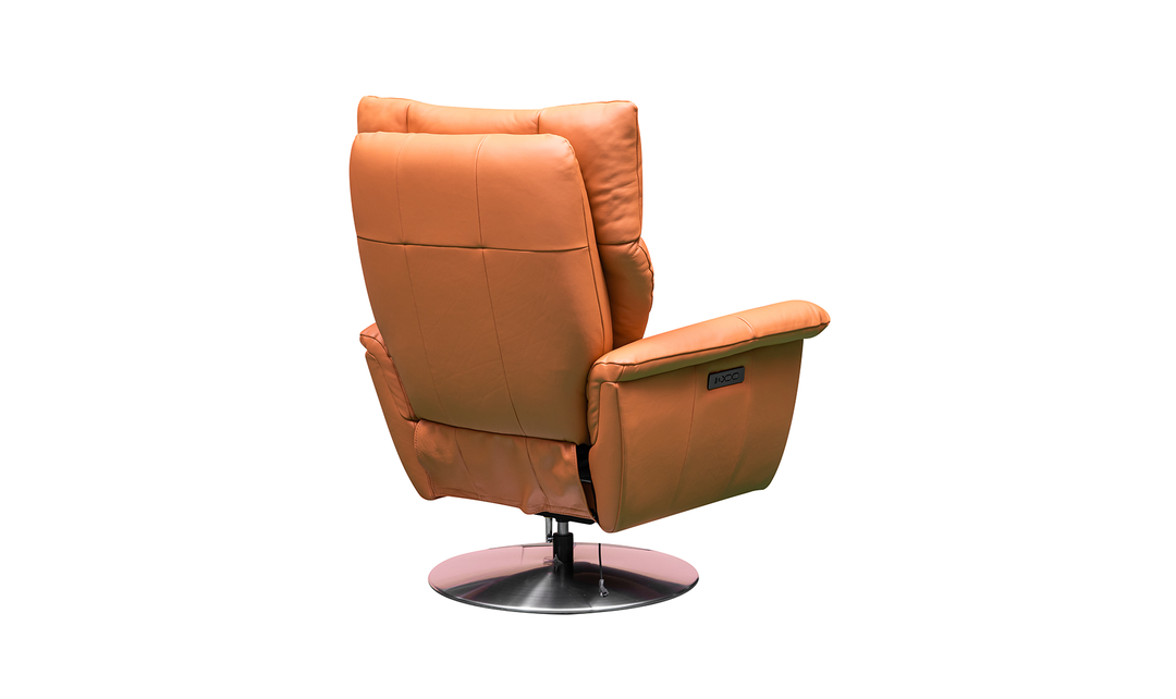 Gio Italia Alessandro Double Power Leather Swivel Chair