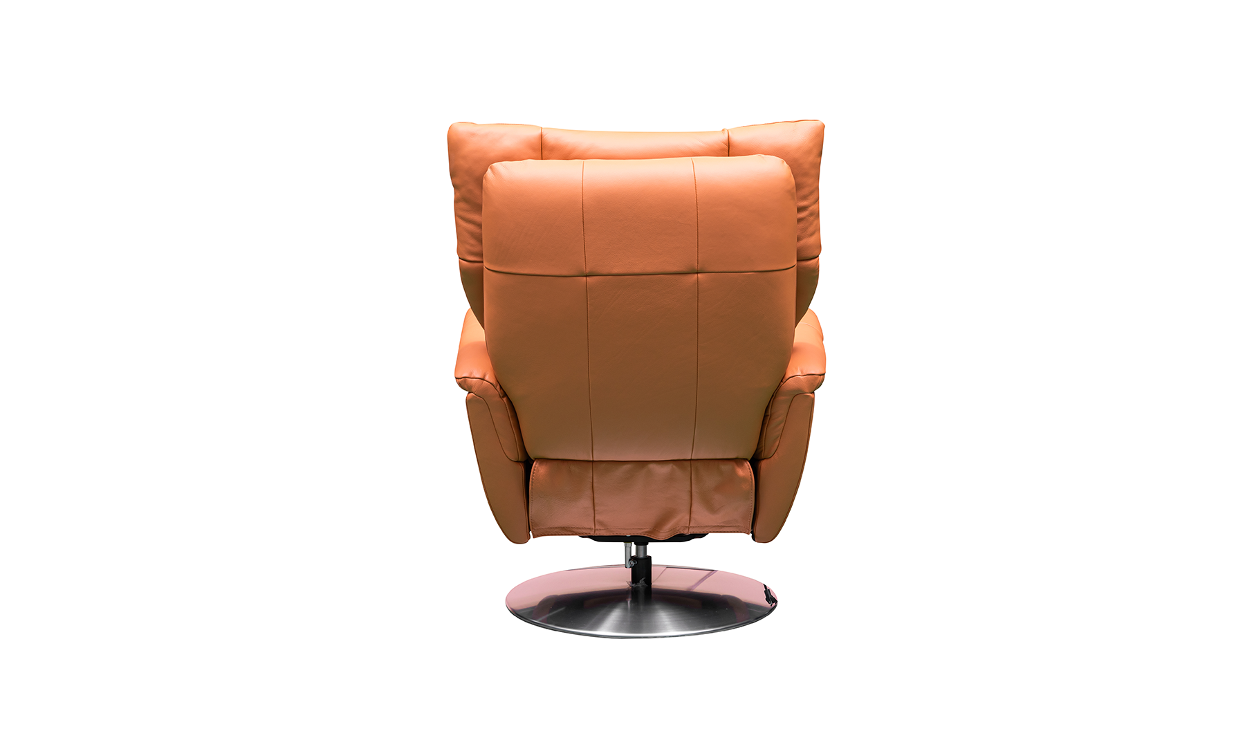 Klaussner Alessandro Double Power Leather Swivel Chair