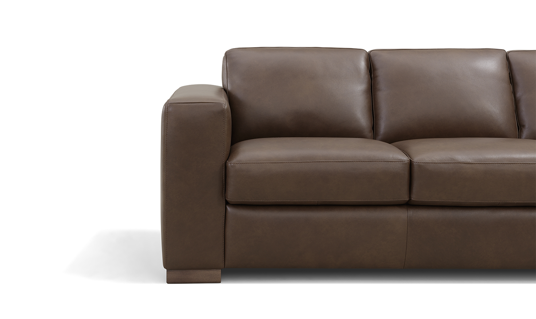 Leather Italia Inglewood 3-Seater Queen Sleeper Sofa 