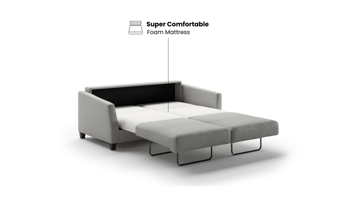 Luonto Monika Fabric Sleeper Sofa with Nest Function