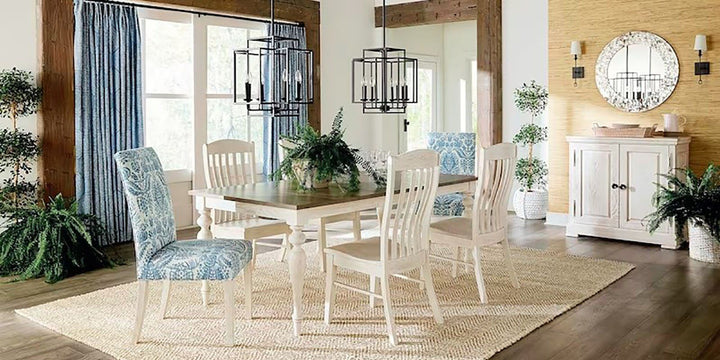 Amelia Rectangle Dining Table with Leaf