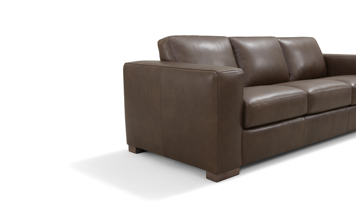 Leather Italia Inglewood 3-Seater Queen Sleeper Sofa 