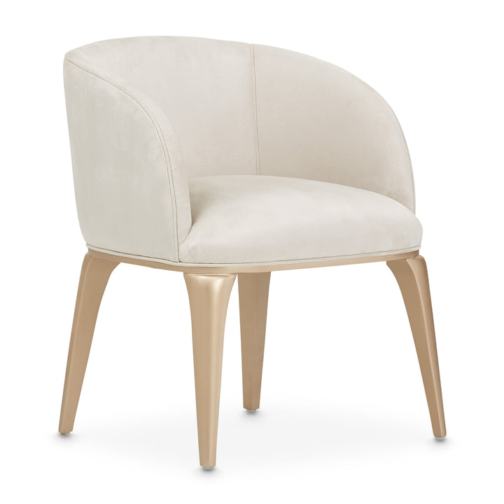 MALIBU CREST VANITY CHAIR IN CHARDONNAY