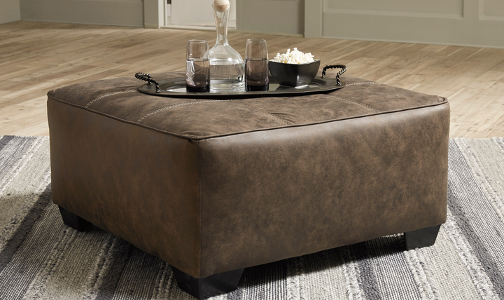 Abalone Oversized Accent Ottoman-Jennifer Furniture