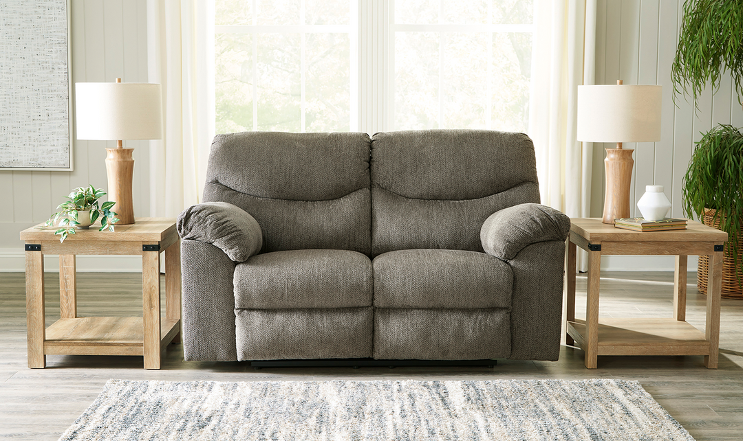 Alphons Pull-Tab Reclining Motion Loveseat