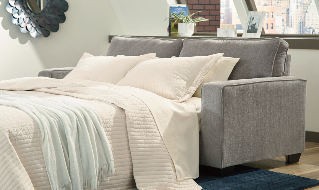 Altari Sleeper Sofa Bed With High-Resiliency Foam Cushions-Jennifer Furniture