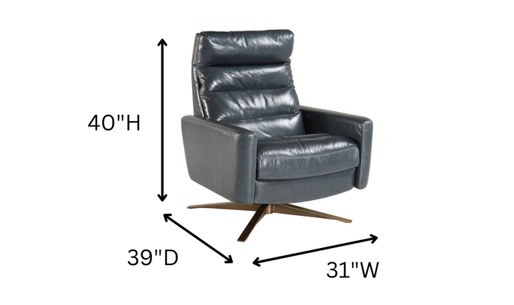 American Leather Cirrus Recliner Larger Leather-Jennifer Furniture