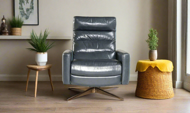 American Leather Cirrus Recliner Larger Leather-Jennifer Furniture