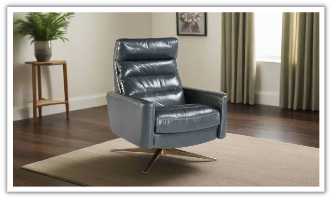 American Leather Cirrus Recliner Larger Leather-Jennifer Furniture