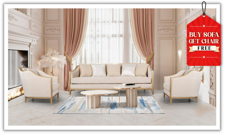 Angelina 2 Pieces Living Room Set