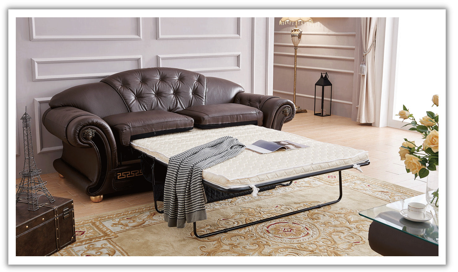 Apolo Sleeper Sofa for regal ambiance in a discount cost Jennifer Furniture