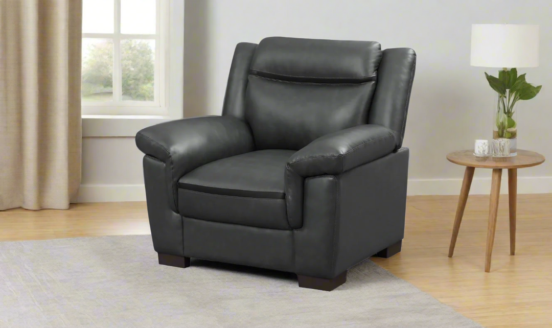 Arabella Leather Chair-Jennifer Furniture