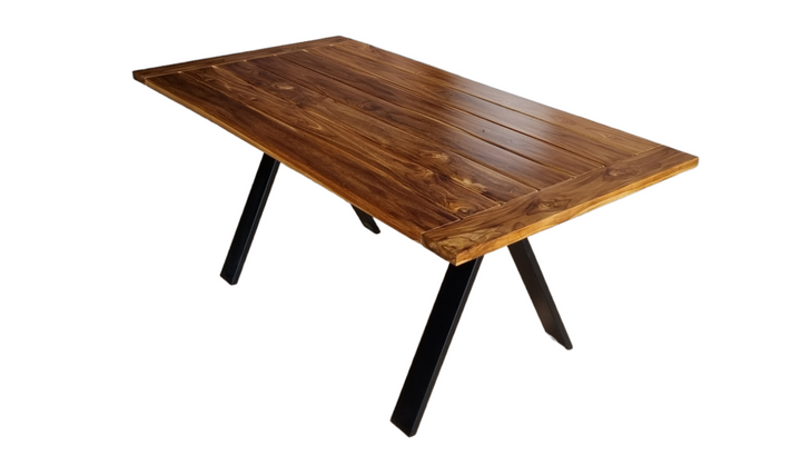 HTD Artemis Patio Dining Table in Natural Teak