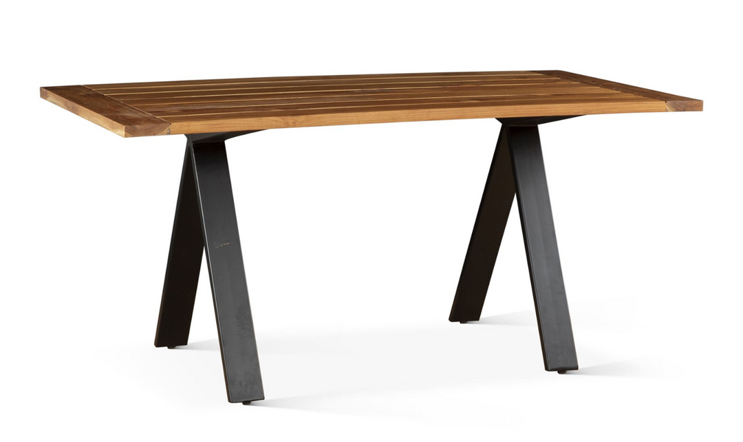 HTD Artemis Patio Dining Table in Natural Teak