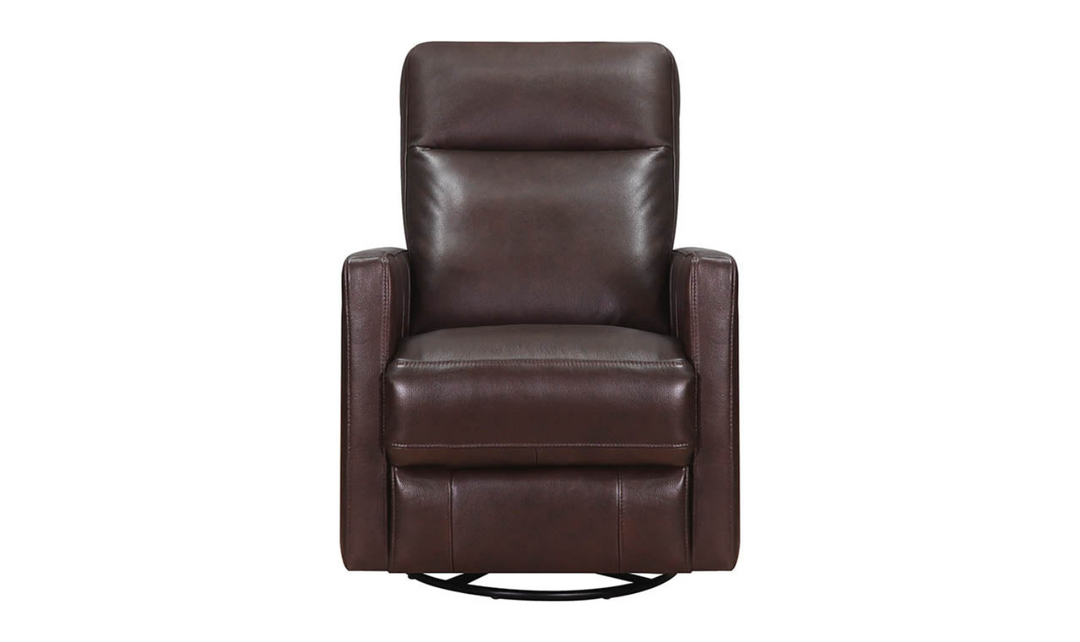 Ashby Power Swivel Leather Recliner Chair