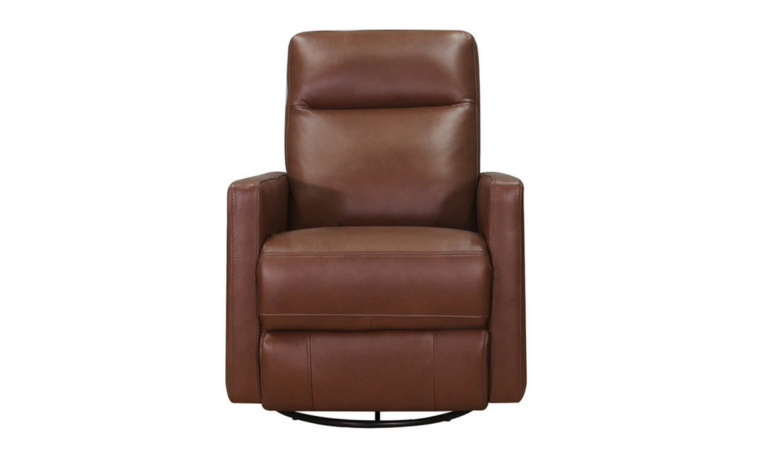 Ashby Power Swivel Leather Recliner Chair