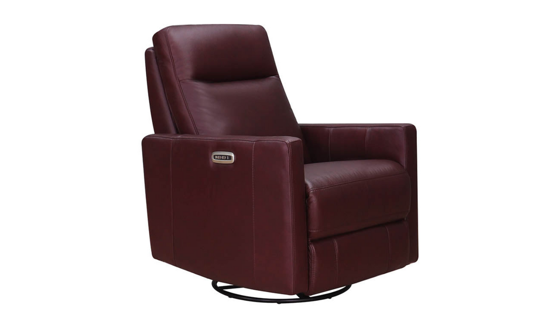 Ashby Power Swivel Leather Recliner Chair