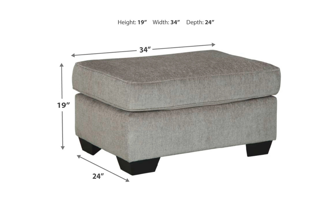 Ashley Altari Rectangular Ottoman-Jennifer Furniture 