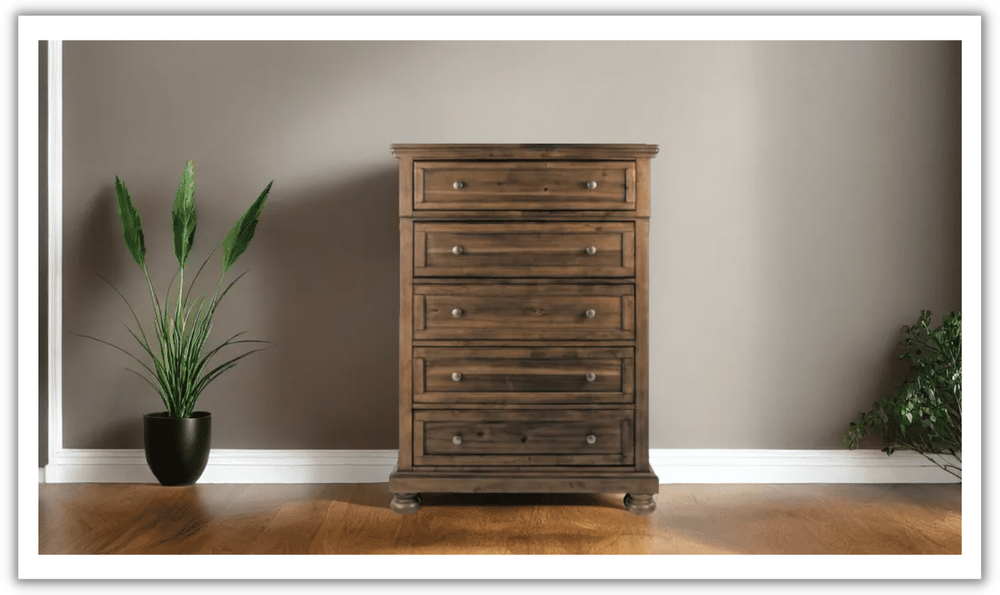 Ashley  Robbinsdale 5 Drawers Wooden Chest-Jennifer Furniture