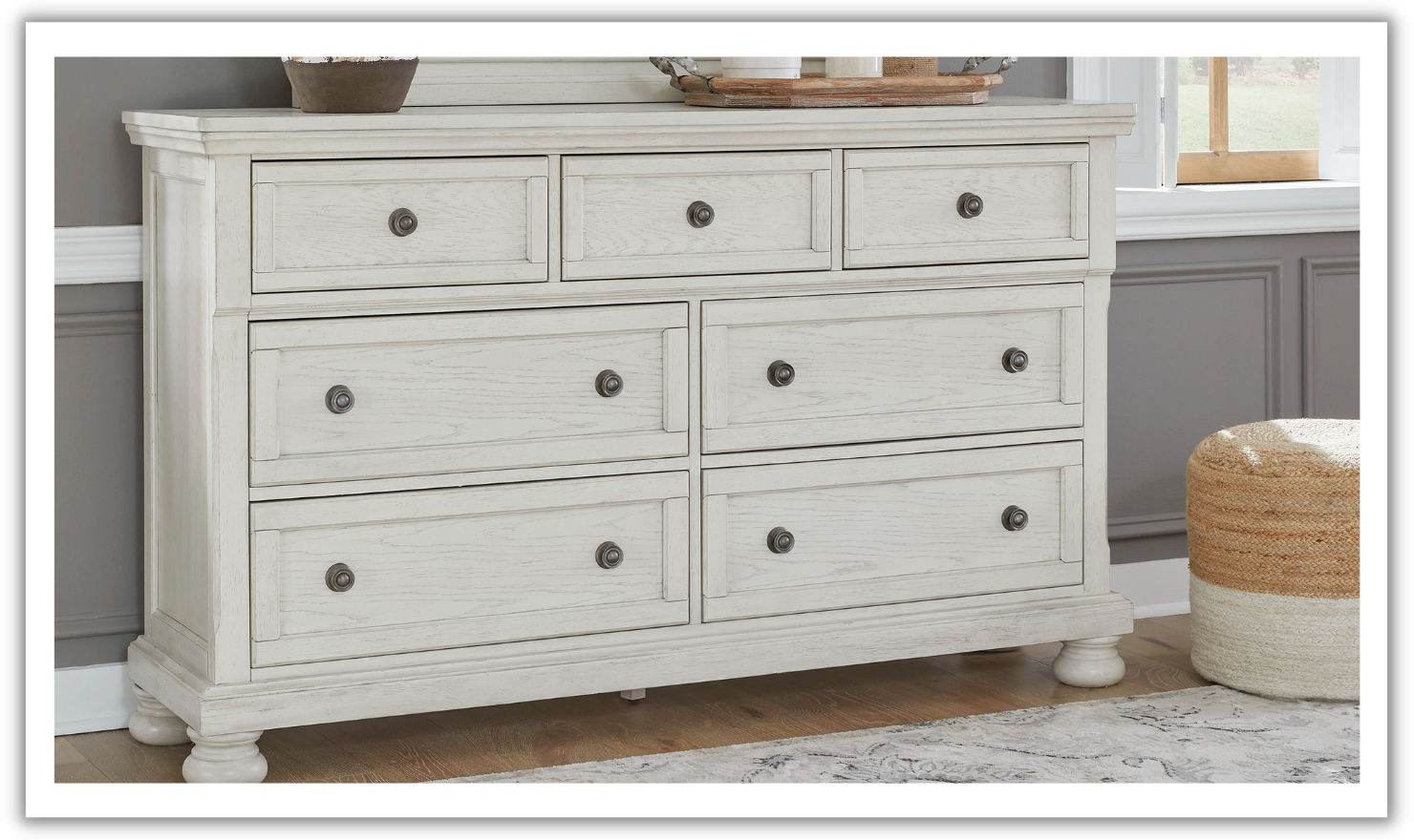 Ashley  Robbinsdale 7-Drawer Dresser-Jennifer Furniture