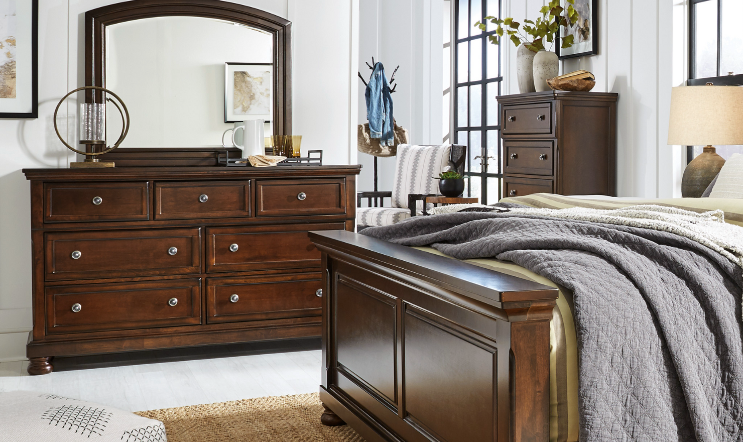 Ashley  Robbinsdale 7-Drawer Dresser-Jennifer Furniture