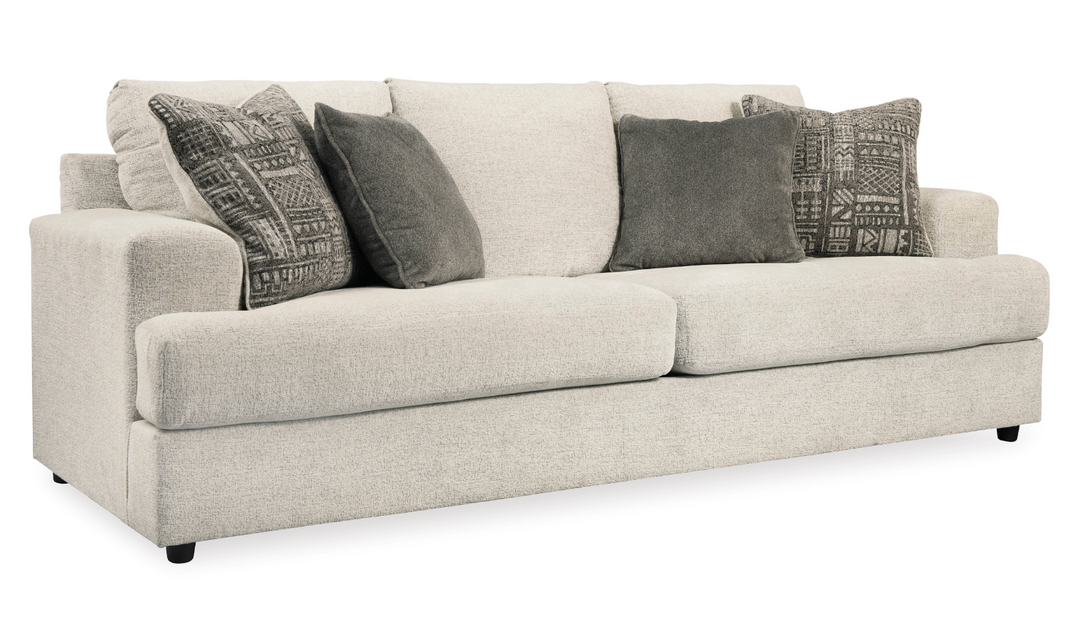 Ashley  Soletren 2-Seater Stationary  Fabric Sofa with Track Arms-Jennifer Furniture