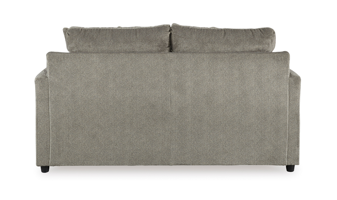 Ashley Soletren Fabric Loveseat with High Resiliency Foam Cushions-Jennifer Furniture