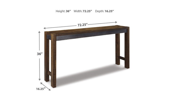 Ashley Torjin Counter Height Dining Table in Brown-Jennifer Furniture 