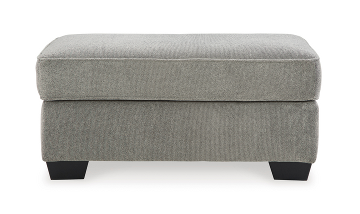 Ashley  Deakin Ash Fabric Ottoman-Jennifer Furniture