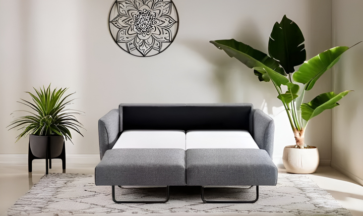 Aura Queen Sleeper Sofa With Nest Function-Jennifer Furniture