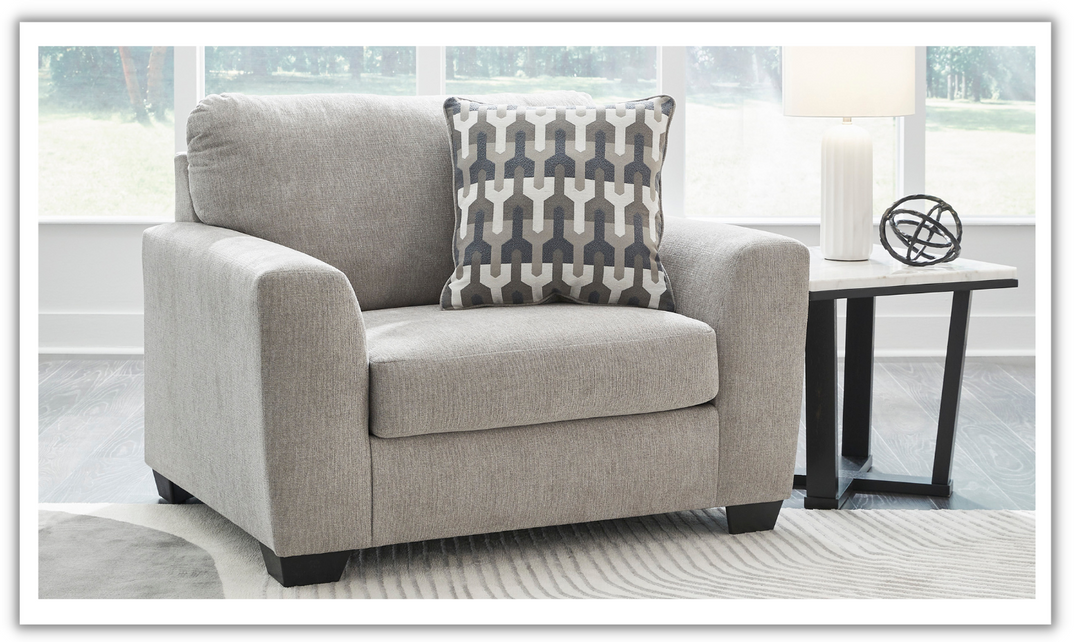 Avenal Park Oversized Fabric Chair With Box Cushions-Jennifer Furniture