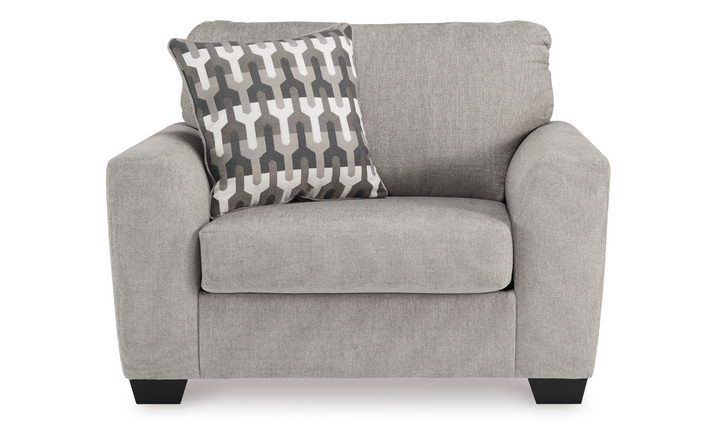 Avenal Park Oversized Fabric Chair With Box Cushions-Jennifer Furniture