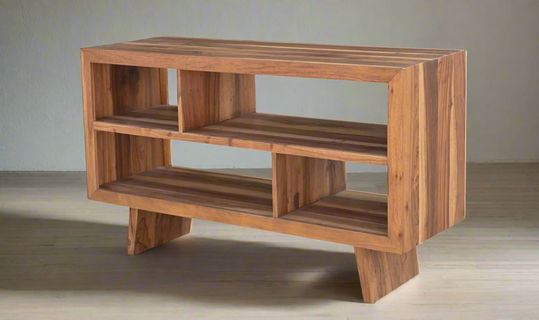 Barcelona Sideboard in Natural Teak- Jennifer Furniture