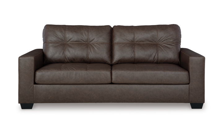 Barlin Mills Queen Sofa Sleeper in Faux Leather-Jennifer Furniture