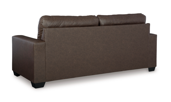 Barlin Mills Queen Sofa Sleeper in Faux Leather-Jennifer Furniture