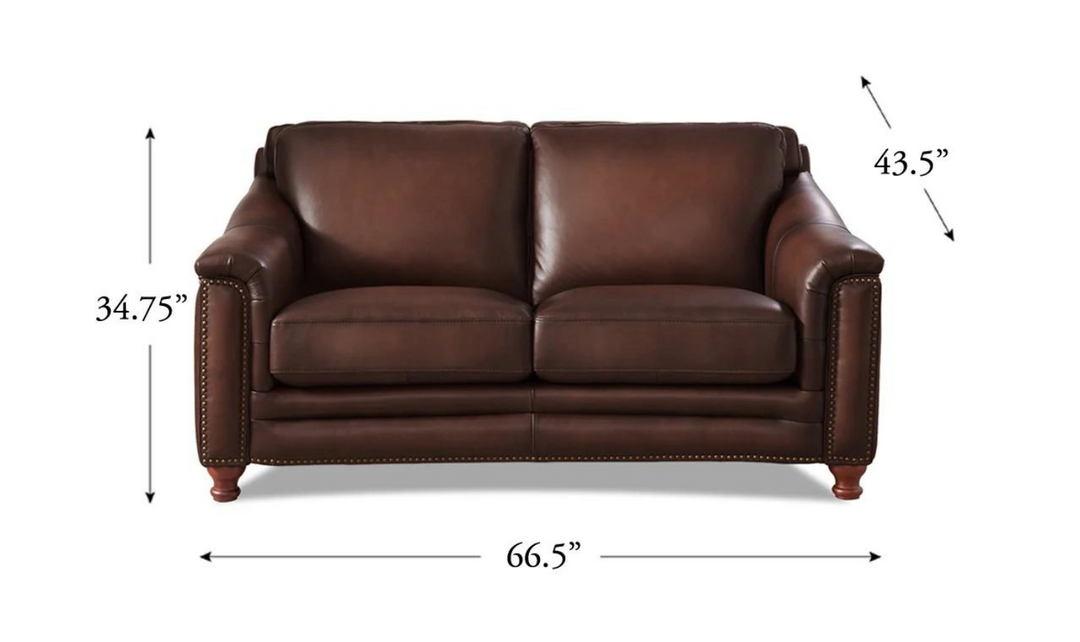 Belfast Leather Living Room Set