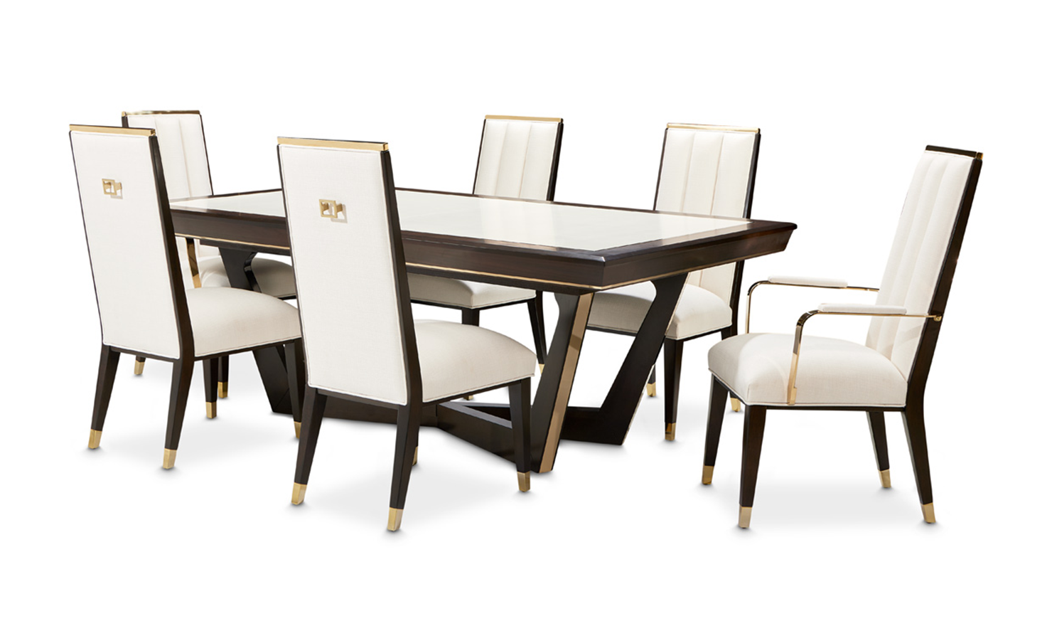 AICO Belmont Place 7/9 Pcs Rectangular Dining Room Set-jenniferfurniture