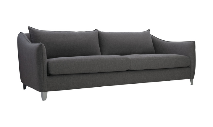 Bernhardt Monterey 2-Seater Fabric Outdoor Sofa in Gray-Jennifer Furniture