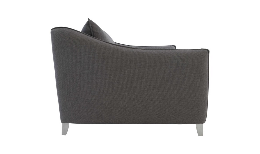 Bernhardt Monterey 2-Seater Fabric Outdoor Sofa in Gray-Jennifer Furniture