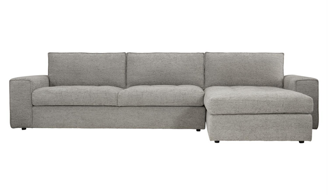 Bernhardt Nest L-shaped Fabric Sectional in Gray-Jennifer Furniture