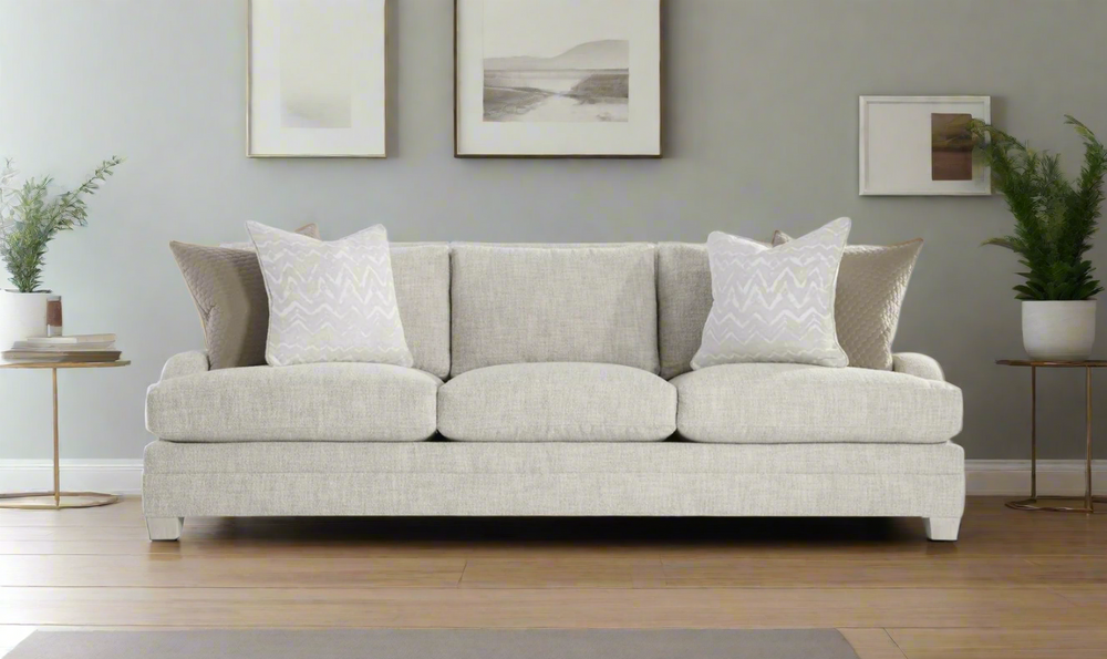 Bernhardt Rollins 3-Seater Fabric Sofa- Jennifer Furniture