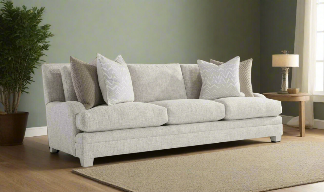 Bernhardt Rollins 3-Seater Fabric Sofa- Jennifer Furniture