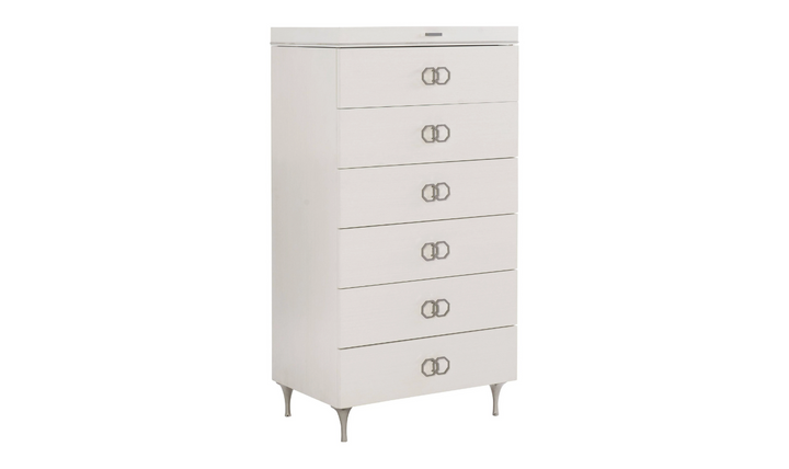 Bernhardt Silhouette Eggshell Chest-Jennifer Furniture