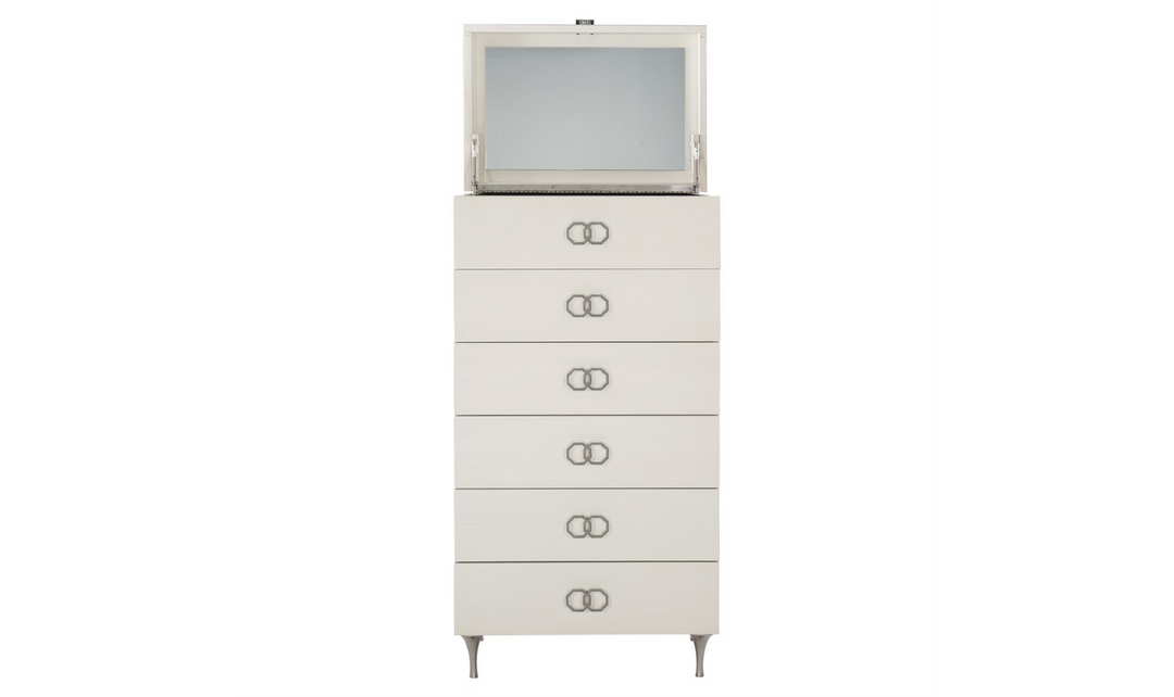 Bernhardt Silhouette Eggshell Chest-Jennifer Furniture