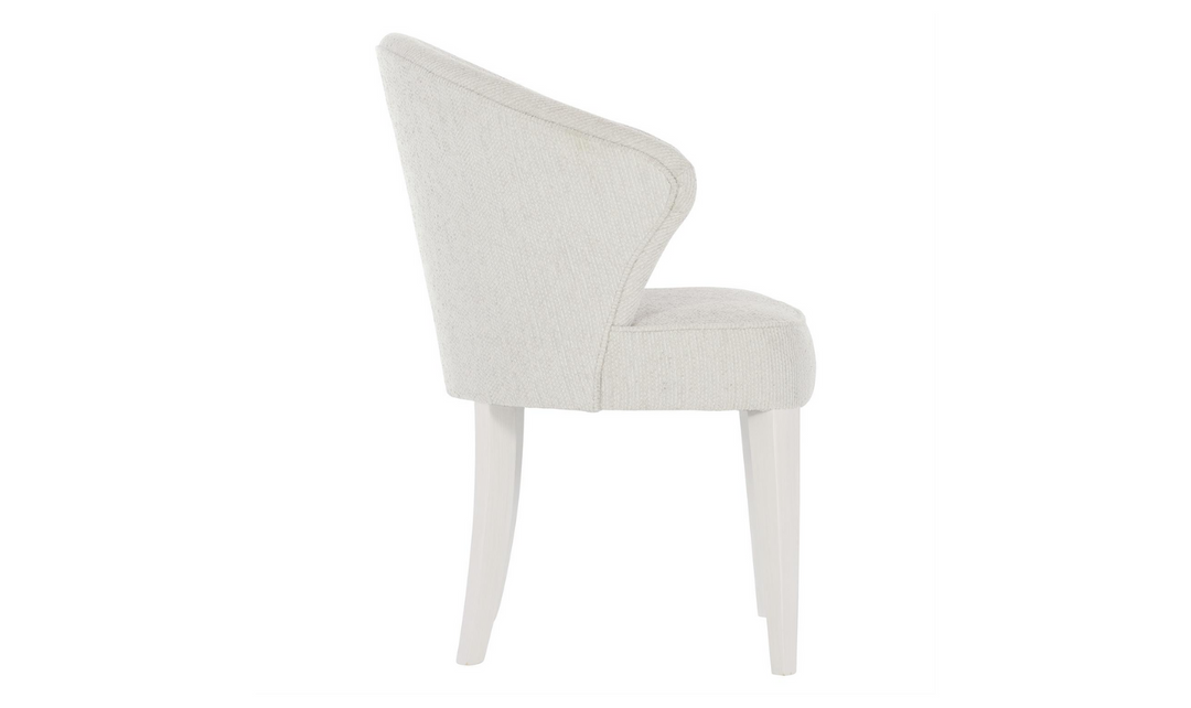 Bernhardt Silhouette Fabric Arm chair In Cream-Jennifer Furniture