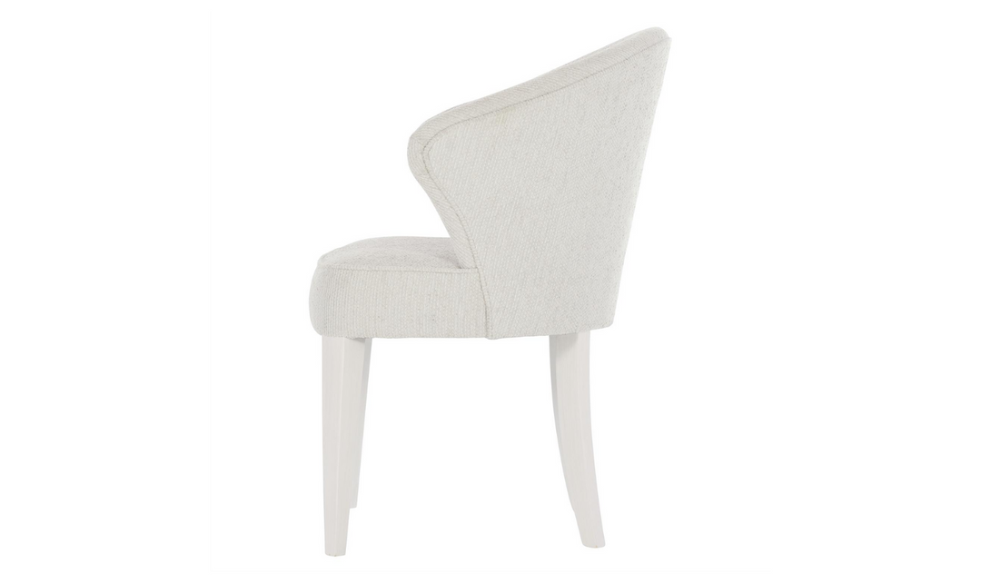 Bernhardt Silhouette Fabric Arm chair In Cream-Jennifer Furniture