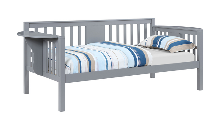 Bethany Twin Wood Daybed with Drop-down Tables-Jennifer Furniture